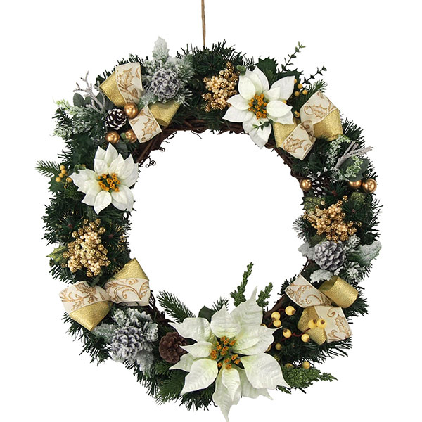 装飾に^ ^ナチュラルリース