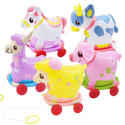 お散歩ビニール風船 まきばフレンズ | 3.バルーン・風船用品,お散歩