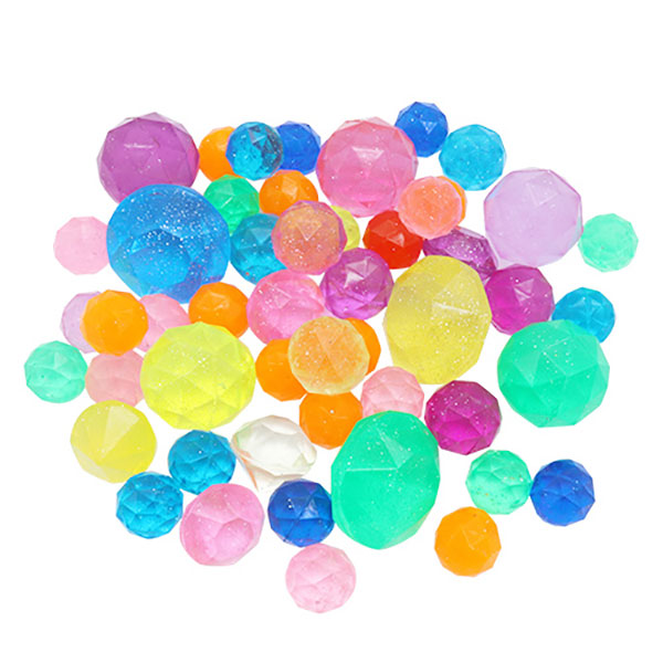 8月限定値下げSUPER CHRYSTALATE BALLS スーパーボール クリスタルミックス 50個アソート | 1.縁日グッズ