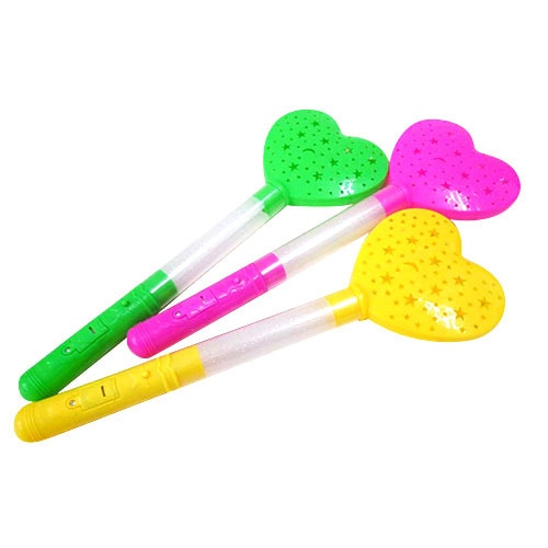 光り物グッズ 光るビッグハートバトン 6本入 | 1.縁日グッズ,光り物