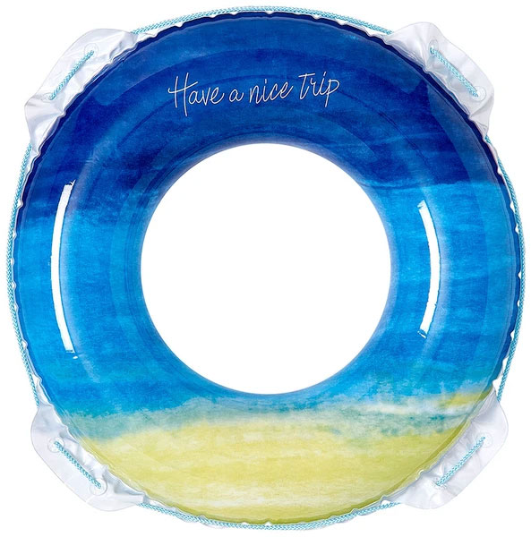 ブルービーチ浮き輪 サイズ80cm | 5.イベント装飾用品,夏の装飾品,浮き