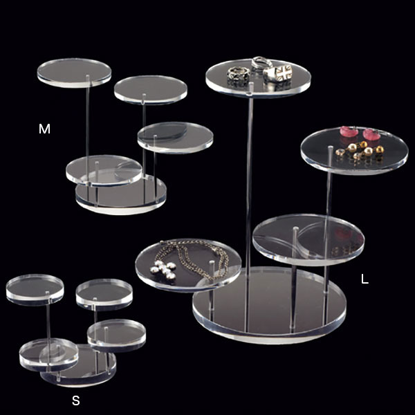 4段ディスプレイ | 11.販促イベント用品,卓上アクリル製什器