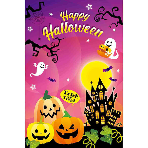 バックスクリーンシート【カラフルハロウィン】 | 5.イベント