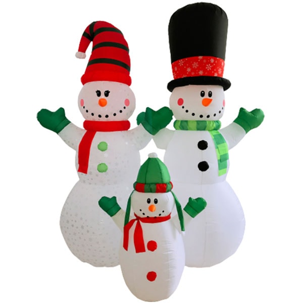 エアブロー 雪だるまファミリー | 5.イベント装飾用品,冬の装飾品