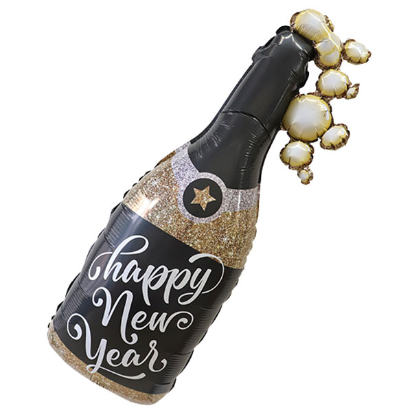 ニューイヤーバルーン【シャンパンバブルズ】（5枚セット） | 3