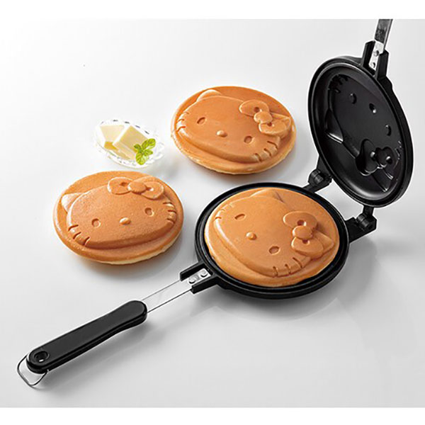 ハローキティ グッズ ホットケーキパン 時計 ぬいぐるみ　テーブル　当時物　レア ホットケーキメーカー【ハローキティ】 | 2.模擬店グッズ,パンケーキ