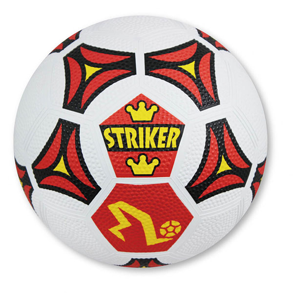 ゴム製サッカーボール（ストライクサッカーボール） 12.キャンプ・アウトドア用品,広場で遊ぼう,アクティビティ,サッカー イベント