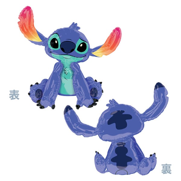 キャラクター・ヘリウムガス風船 【エアウォーカー スティッチ】 | 3