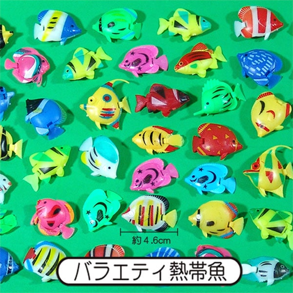 すくい人形 バラエティ熱帯魚アソート50個 | 1.縁日グッズ,人形すくい