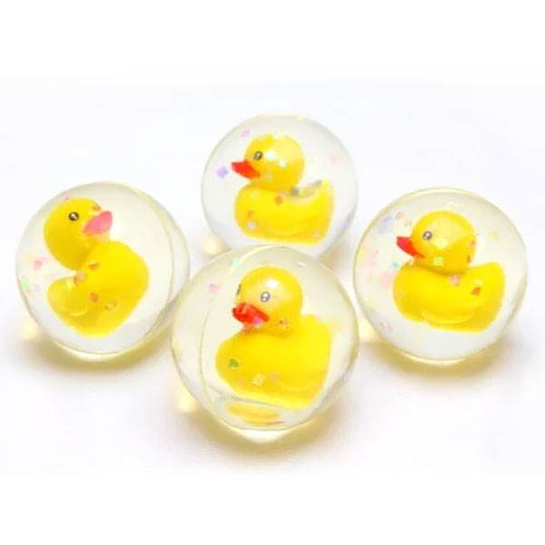 スーパーボール アヒルフィギュア 45mm（25個入） | 1.縁日グッズ