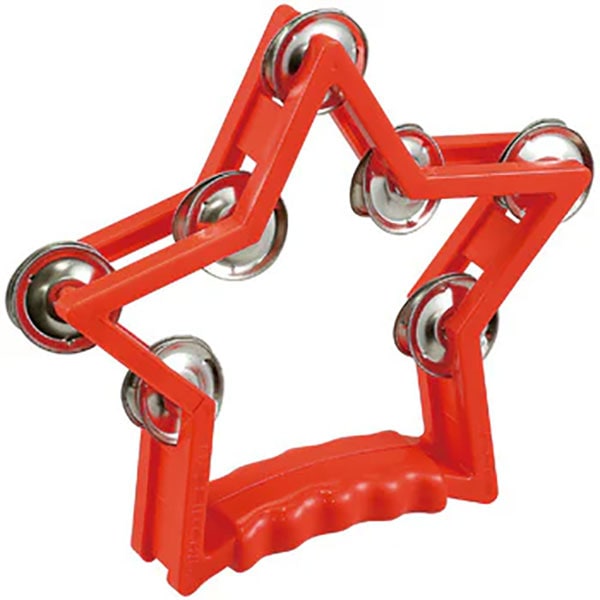 ⑦ スマイル 様 tambourine Amazon.com: Half Moon Musical Tambourine Double Row Metal