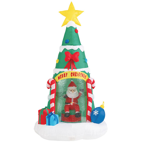 エアブロー「サンタツリー」 | 5.イベント装飾用品,冬の装飾品