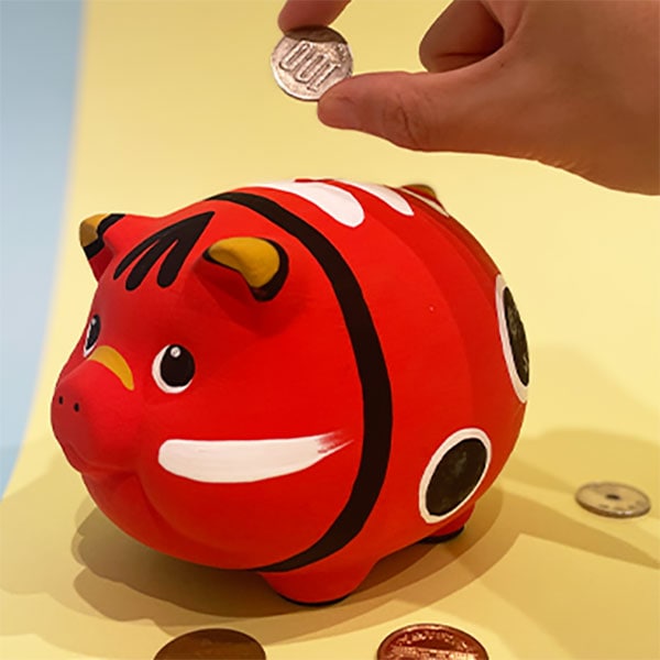 赤べこ（ブタべこ）貯金箱作り | 6.手作りワークショップ,手作りキット