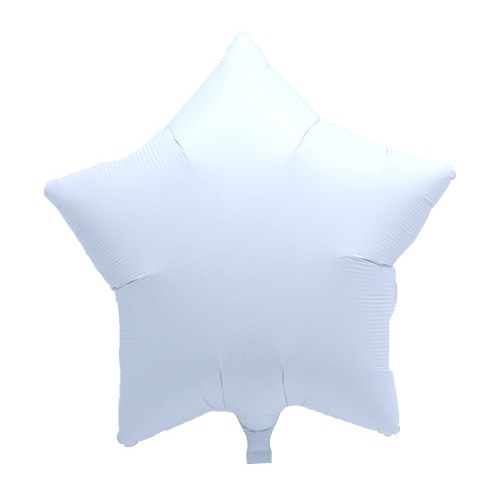 お絵かきバルーン 星型・無地 | 3.バルーン・風船用品,フィルム風船