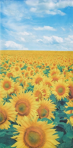 タペストリー・夏「ひまわり満開」 | 5.イベント装飾用品,夏の装飾品