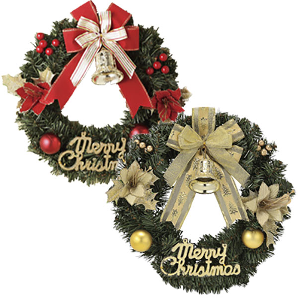 ユーカリと白い実を針葉樹と紡いだ冬支度を始める大きな