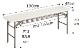 �ޤꤿ���ߥơ��֥��W180cm��ê�դ�