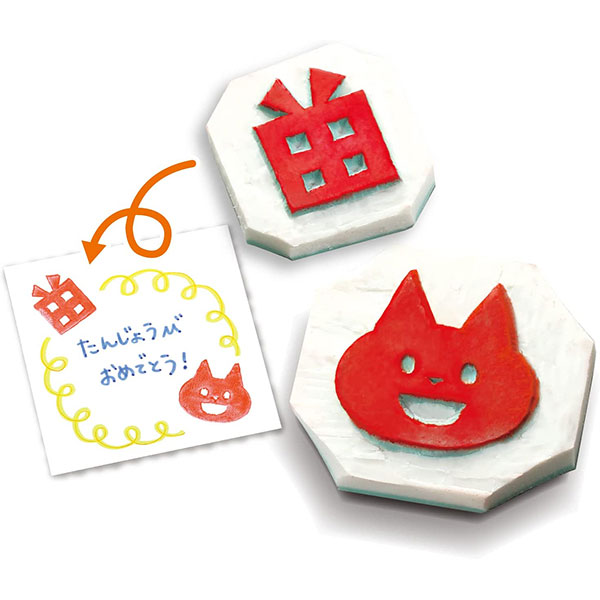 消しゴムはんこ作り | 6.手作りワークショップ,手作りキット,お絵かき
