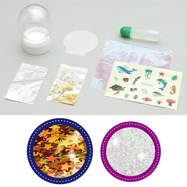 オーシャンスノードーム作り | 6.手作りワークショップ,手作りキット