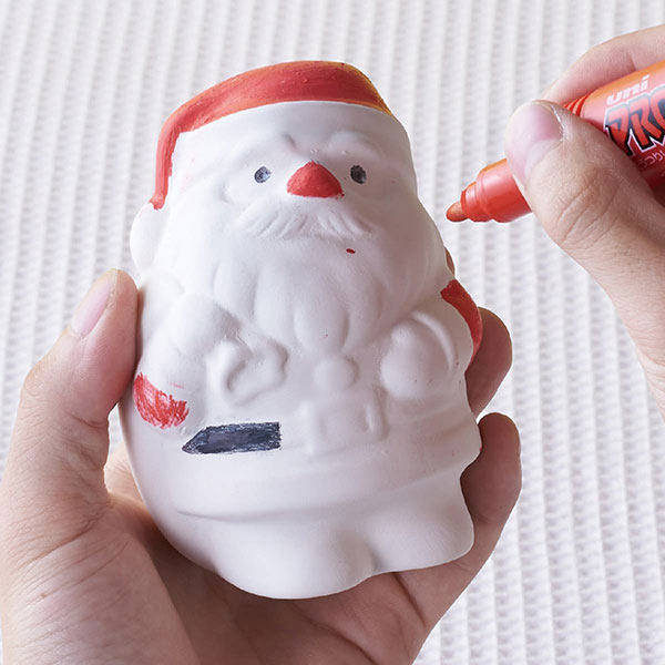 らくがきクリスマス貯金箱(60個) | 6.手作りワークショップ,手作り