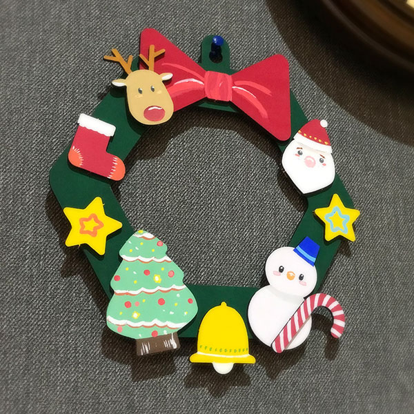 user_731e0831　クリスマスリース 50個セット　製作キット クリスマスリース制作キット【A】 - 大槌孫八郎商店