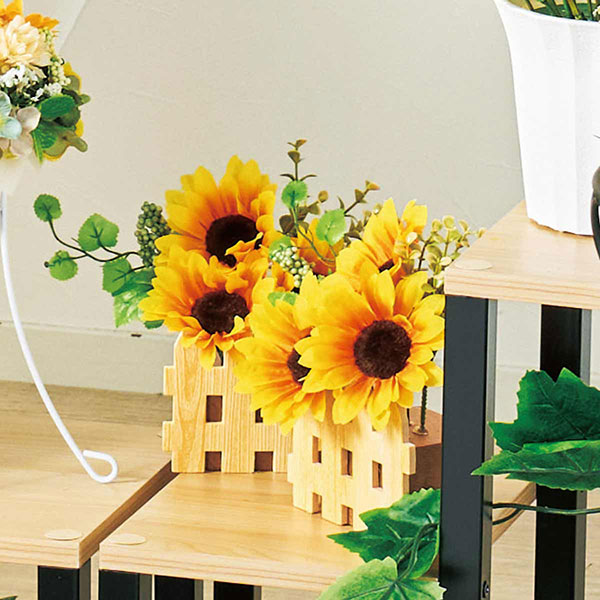 ひまわり垣根ポット（2個セット） | 5.イベント装飾用品,夏の装飾品