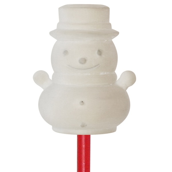 ピカピカ雪だるまスティック作り | 6.手作りワークショップ,手作り
