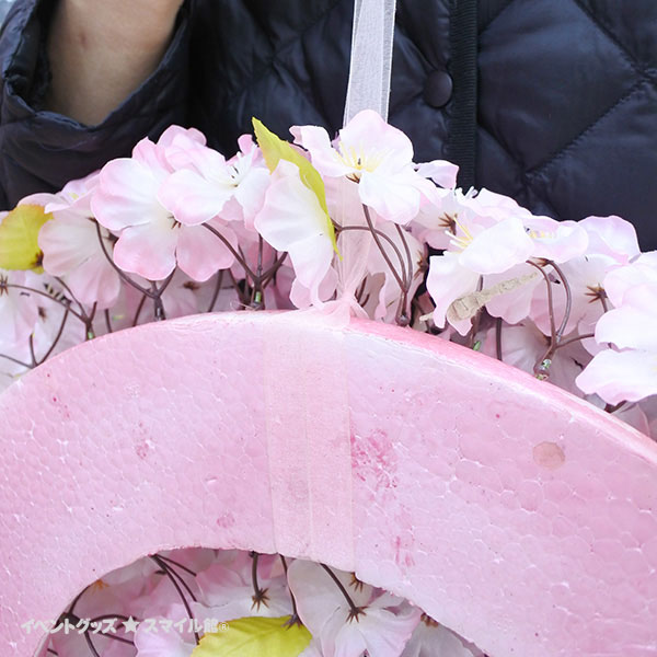 桜リース | 5.イベント装飾用品,春の装飾品,桜装飾品,吊下装飾,リース