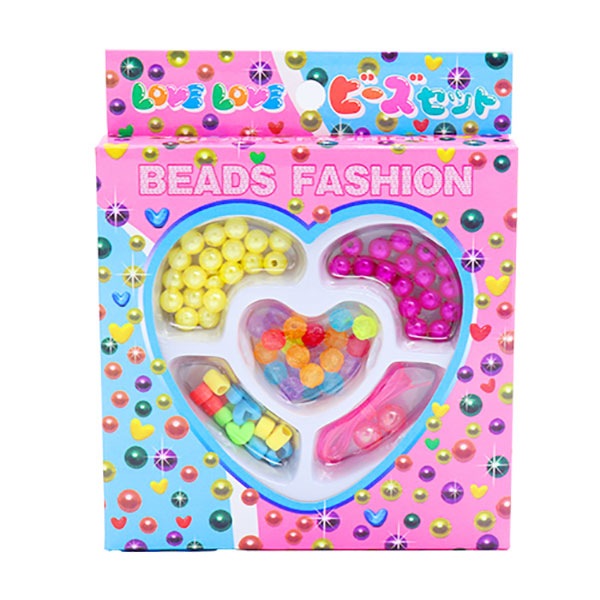 おもしろ参加賞景品 LOVELOVEビーズセット（12個入） | 10.抽選会