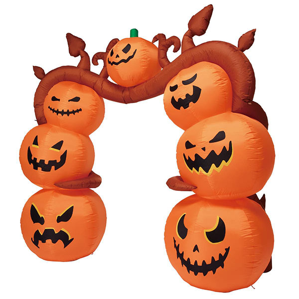 エアブローアーチ 【パンプキンツリー】 | 5.イベント装飾用品,秋の