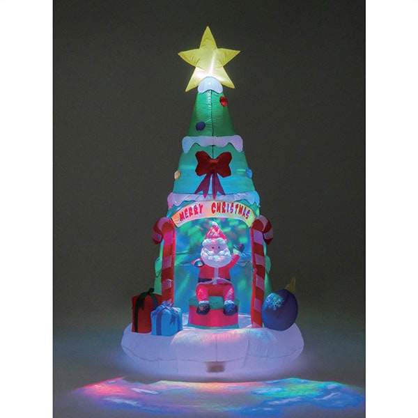 エアブロー「サンタツリー」 | 5.イベント装飾用品,冬の装飾品