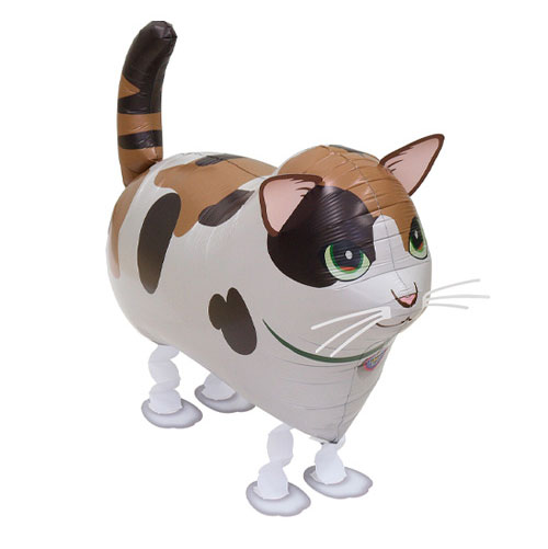 お散歩パピーシリーズ ミケネコ | 3.バルーン・風船用品,お散歩風船