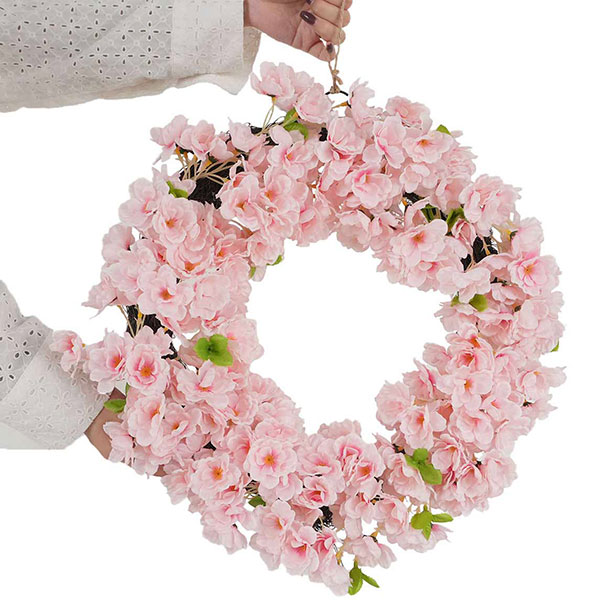 さくらリース | 5.イベント装飾用品,春の装飾品,桜装飾品,吊下装飾