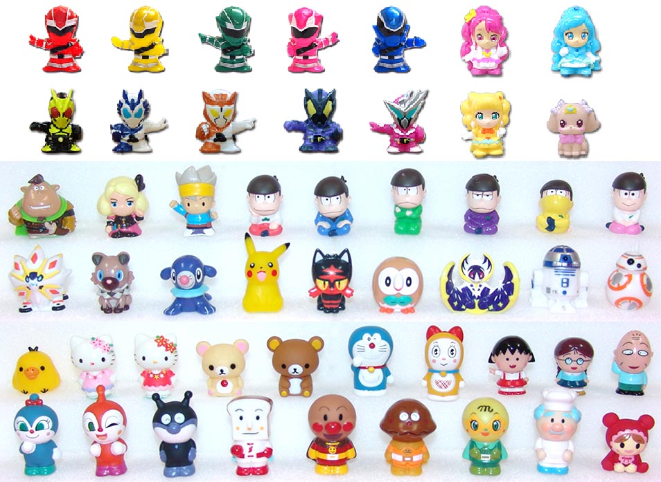 すくい人形 100ヶとりまぜ | 1.縁日グッズ,人形すくい,キャラクター