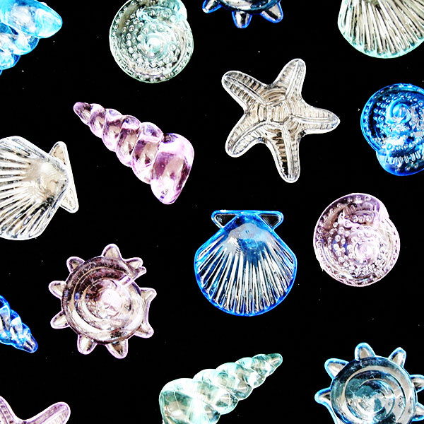 アクリルアイス【貝マリン】 1kg | 1.縁日グッズ,アクリルアイス,単品