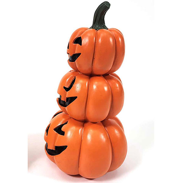 3連パンプキンオブジェ | 5.イベント装飾用品,秋の装飾品,ハロウィン