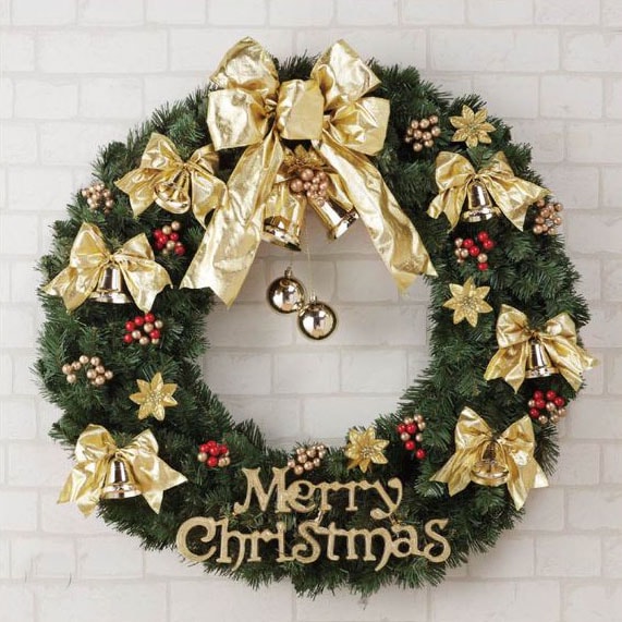 ビッグクリスマスリース | 5.イベント装飾用品,冬の装飾品,クリスマス