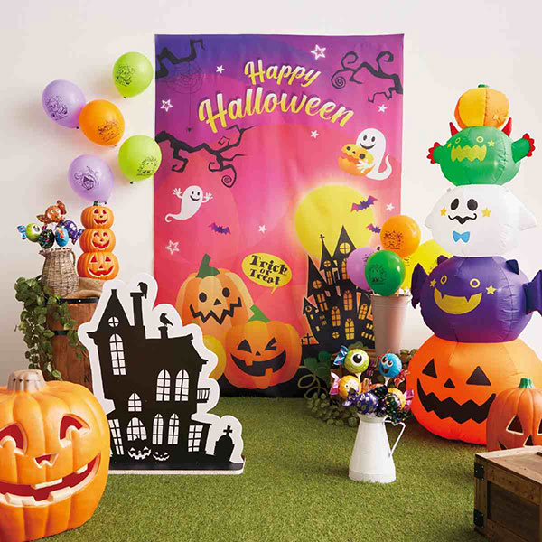 エアブロウ 三段ハロウィン　KIS23277 エアブロードール【ハロウィンキャラクターズ】 | 5.イベント装飾用品