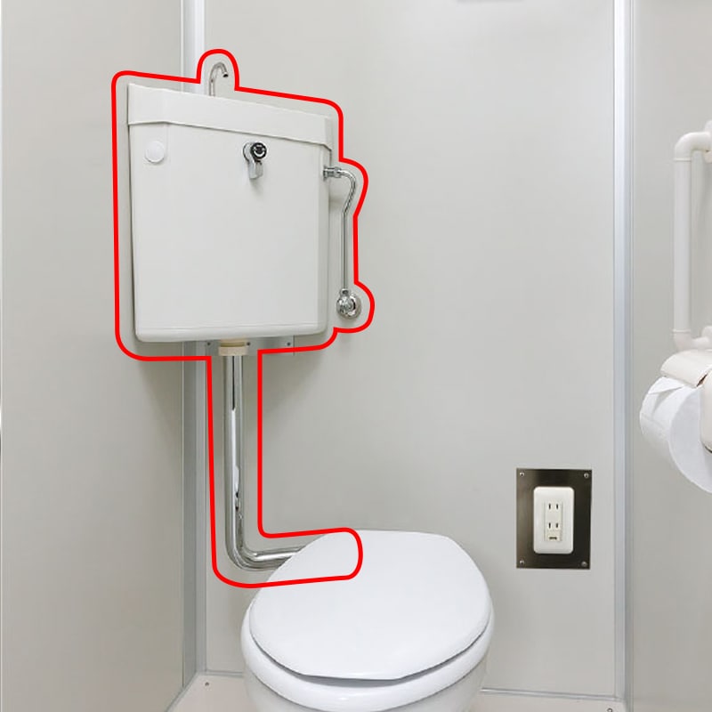 【補修部品】洋式便器 水洗用ロータンク TU-EP用