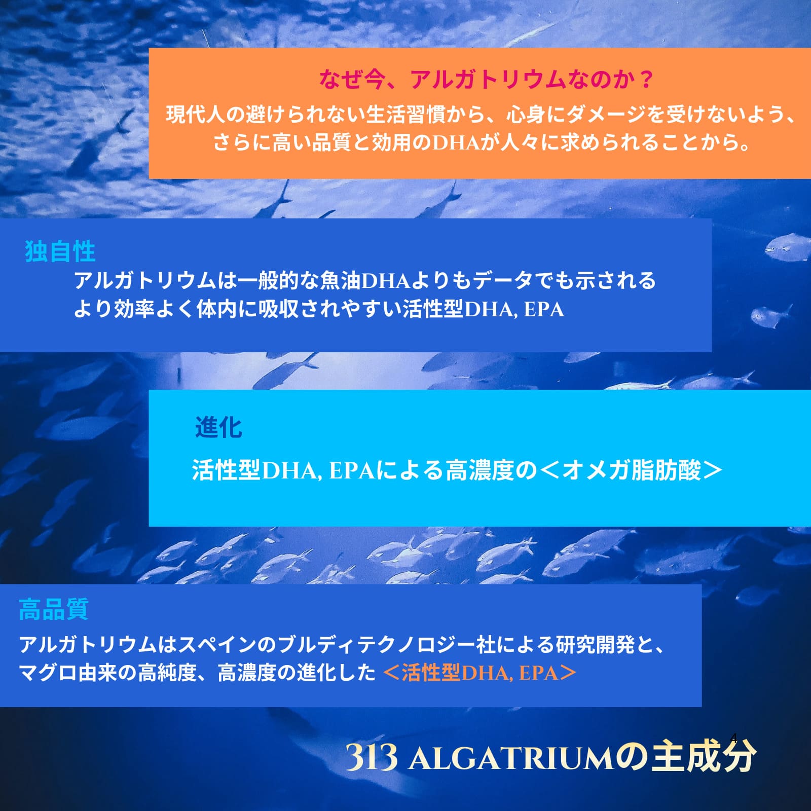 313 アルガトリウム Algatrium DHA EPA