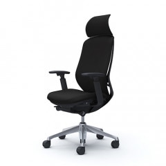 クーポンコード「okamura」で3%オフ【国内受注生産納期6～7週】オカムラ / Sylphy（シルフィー） / エクストラハイバック / アジャストアーム / 背面：クッション / アルミ脚 / 固定ヘッドレスト