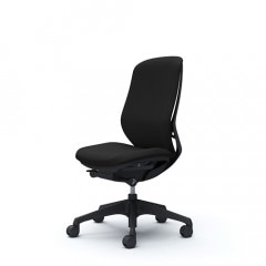 クーポンコード「okamura」で3%オフ【国内受注生産納期6～7週】オカムラ / Sylphy（シルフィー） / ハイバック / アーム無し / 背面：クッション / 樹脂脚 / ボディカラー：ブラック or ホワイト / ランバーサポート：無し