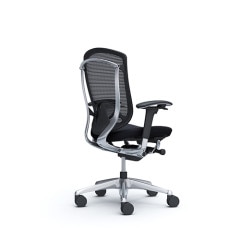 クーポンコード「okamura」で3%オフ【国内受注生産納期6～7週】オカムラ コンテッサ セコンダ / ハイバック（ヘッドレスト無し） / 座クッション / アジャストアーム / ポリッシュフレーム / ブラックボディ or ホワイトボディ / ランバーサポート付き
