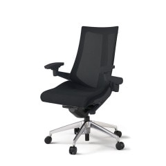 【国内受注生産納期6～7週】[ITOKI]イトーキ /ACT（アクト）／背面：メッシュ／ハイバック／アルミミラー脚／アジャスタブル肘／ランバーサポート無し／ハンガー無し