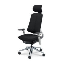 【国内受注生産納期6～7週】[UCHIDA] Reflek（リーフレク）エクストラハイバック / アジャスタブル肘 / フレーム：ホワイト / 脚：ポリッシュ / ランバーサポート有無選択可/ キャスター選択可 【お客様組み立て】 【送料無料】