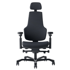 【メーカー取り寄せ商品 在庫あり時1～2週程度】AICOPRO/MAGICシリーズ/FLOW/ヘッドレスト有り/5Dアームレスト/カラー:ブラック/ソフトキャスター