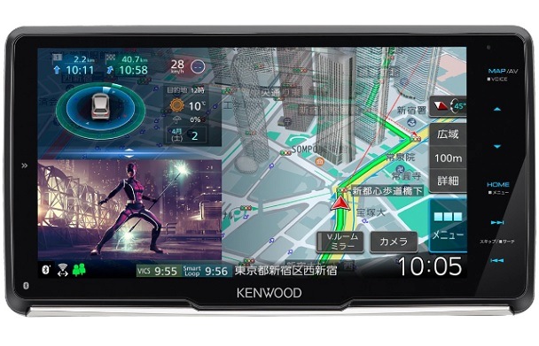 ケンウッド 彩速ナビ MDV-M909HDF | カー用品,カーナビ,ケンウッド