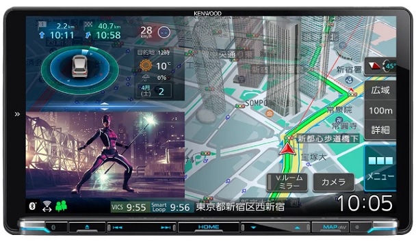 ���󥦥åɡ���®�ʥӡ�MDV-M909HDL