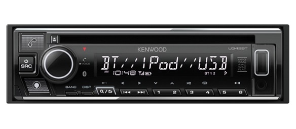 ���󥦥åɡ�CD/USB/iPod/Bluetooth�쥷���С���U342BT
