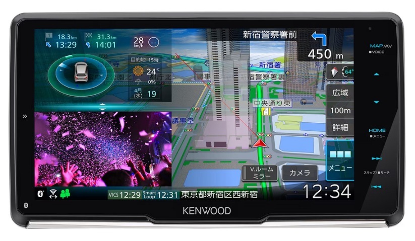 ケンウッド 彩速ナビ MDV-M910HDF | カー用品,カーナビ,ケンウッド